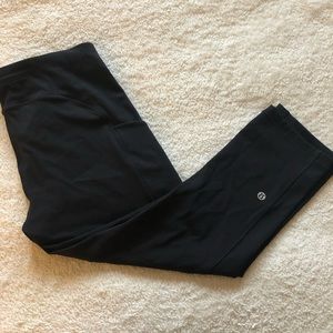 Lululemon Black Crop
